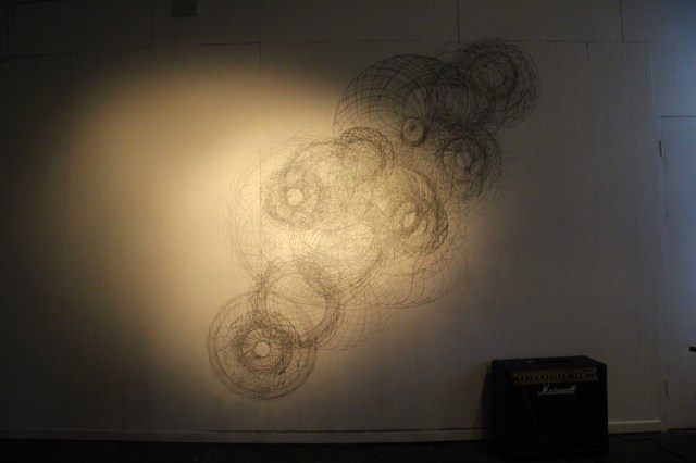 Wall Drawing, Pollen Studios.